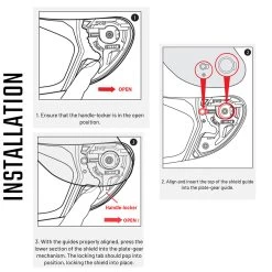HJC HJ-26 RPHA 11 / RPHA 70 Visor Mirror 9 HJC HJ-26 RPHA 11 / RPHA 70 Visor Mirror -Motorfiets Accessoires Winkel hjc hj 26 rpha 11 rpha 70 visor mirror 4