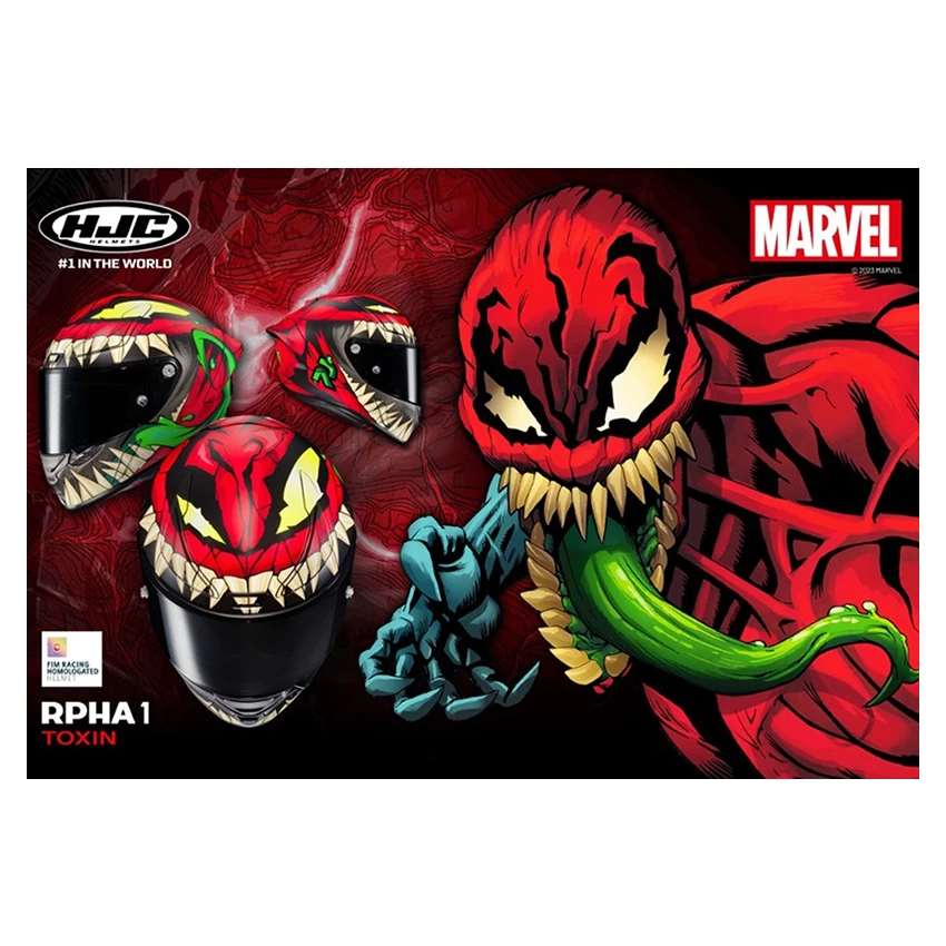 HJC RPHA 1 Toxin Marvel 11 HJC RPHA 1 Toxin Marvel - Afbeelding 11