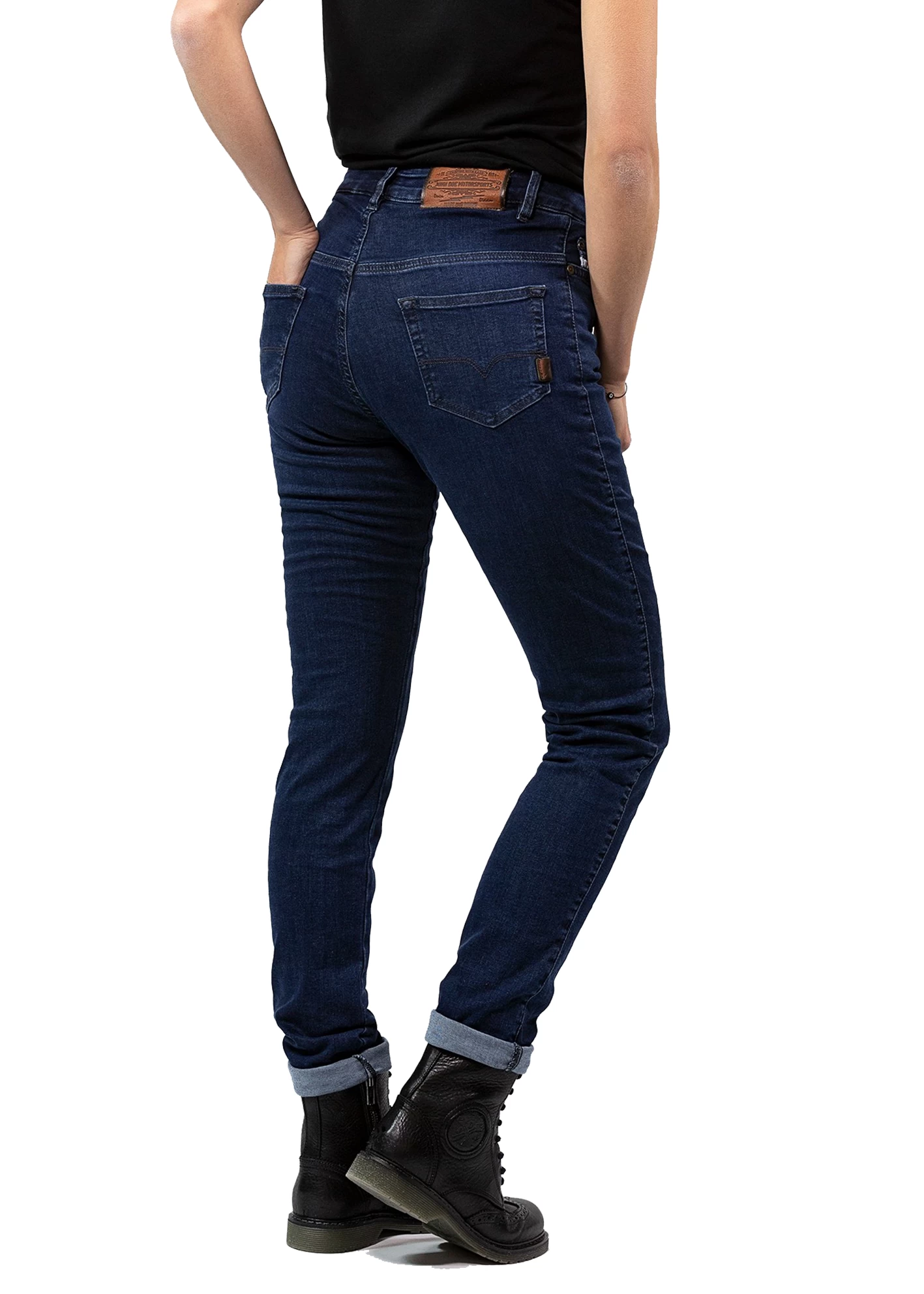 John Doe Betty High Dark Blue Used XTM 2 John Doe Betty High Dark Blue Used XTM - Afbeelding 2