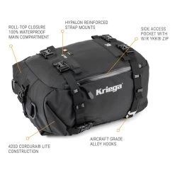 Kriega Drypack US-20 17 Kriega Drypack US-20 -Motorfiets Accessoires Winkel kriega drypack us 20 5