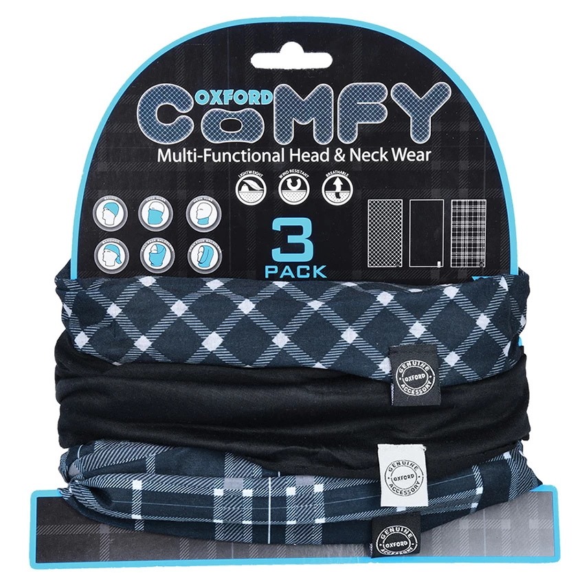Oxford Comfy Set Black-White-Tartan 5 Oxford Comfy Set Black-White-Tartan - Afbeelding 5